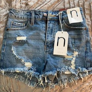 Never worn Jean shorts